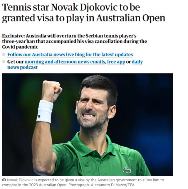 app下载-签证闹剧最终章？德约冲击澳网第十冠和大满贯22冠